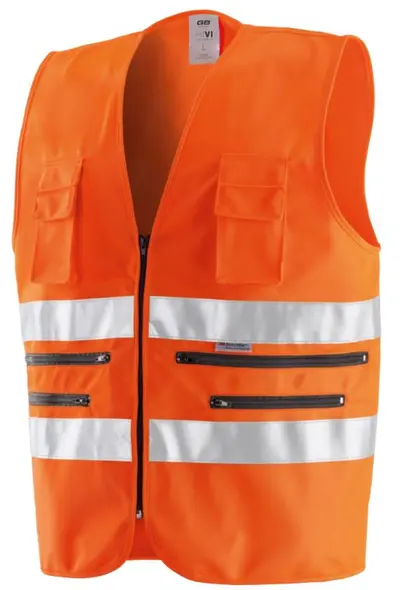 NERI SAFETY GILET MULTITASCHE 9046 HV