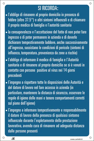 QUOTALAVORO CARTELLO "SI RICORDA..."