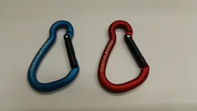 QUOTALAVORO MINI HARNESS KEY HOLDER CARABINER