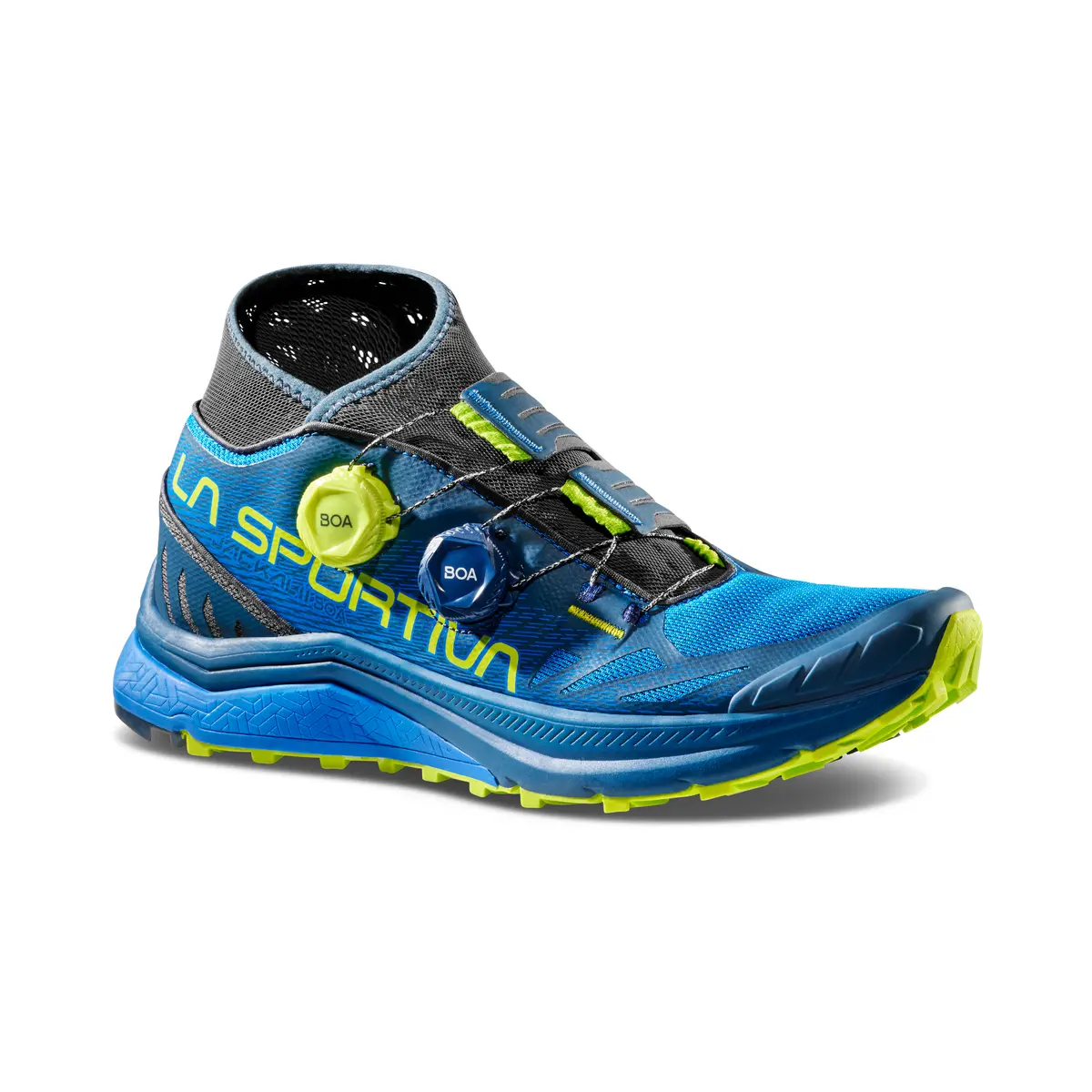 LA SPORTIVA JACKAL II BOA Storm Blue/Lime Punch – immagine 1 di 8