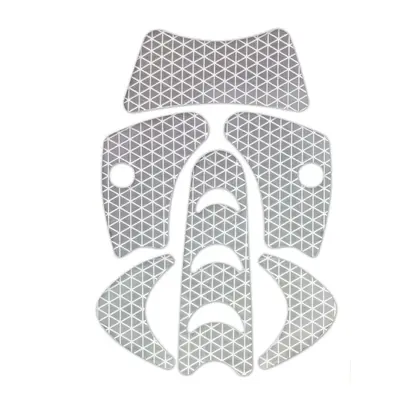 KASK SET ADESIVI RIFRANGENTI ARGENTO PER PLASMA E SUPERPLASMA