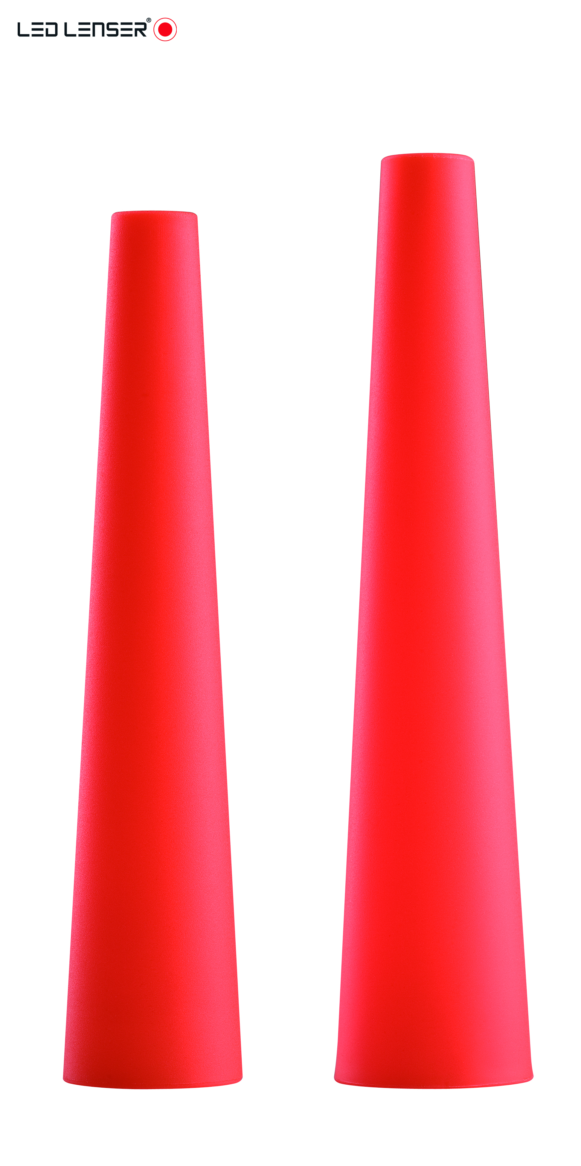 LED LENSER CONO DI SEGNALAZIONE ROSSO PER L7 L7E T7 M7 M7R MT7 M8 P7 B7