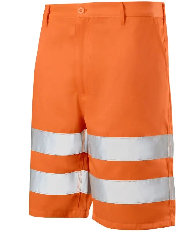 NERI SAFETY HI VIS GELB BERMUDAS