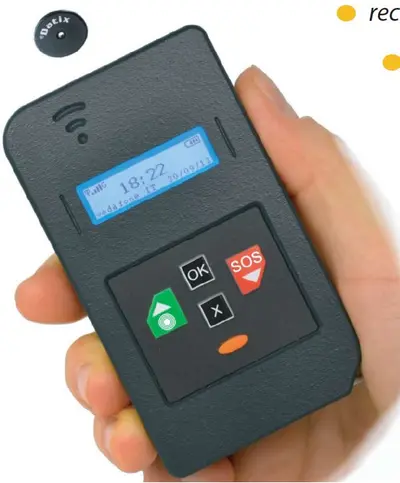DATIX NANO 3 G SAFE DISPOSITIVO "UOMO A TERRA"