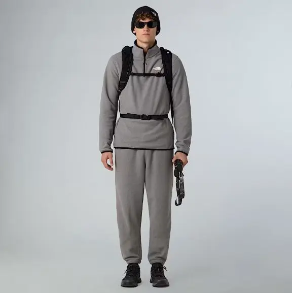 PANTALONES DE FORRO POLAR PARA HOMBRE THE NORTH FACE - Tnf Mid Grey Heather – immagine 1 di 7