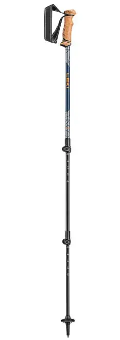 LEKI LEGACY LITE - Naranja/Azul Denim/Antracita Claro