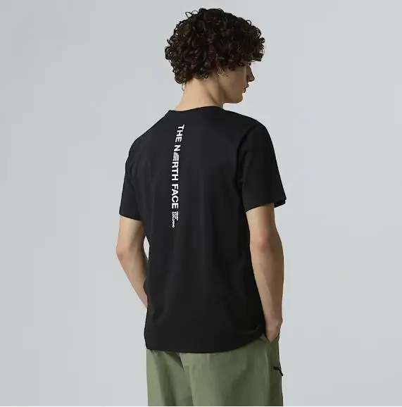 THE NORTH FACE T-SHIRT VERTICAL LOGO HERREN - Tnf Black – immagine 1 di 8