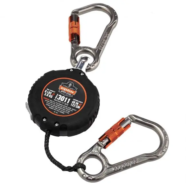 ERGODYNE SQUIDS 3011 BLACK RETRACTABLE – immagine 1 di 10