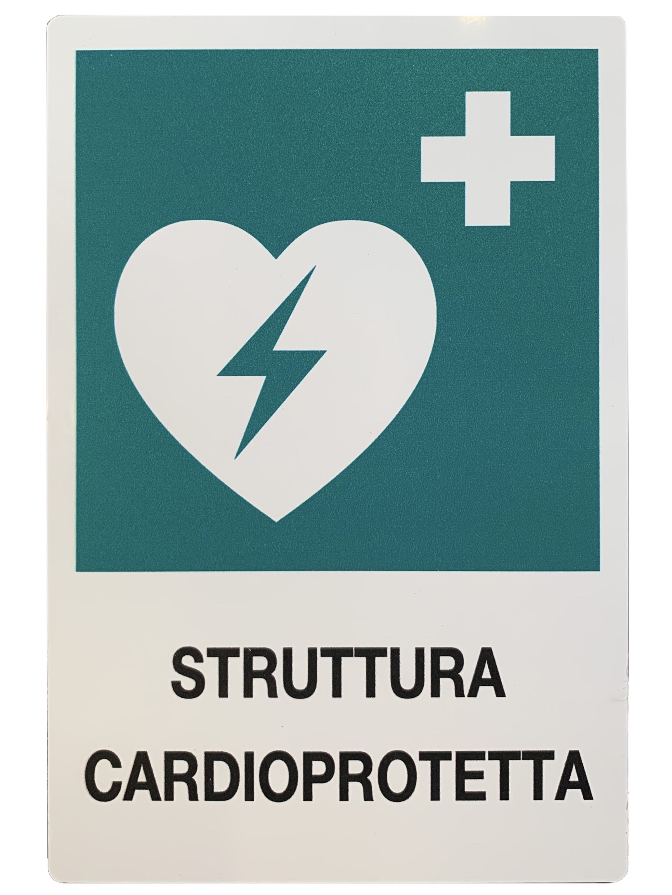 CARTELLO DAE "STRUTTURA CARDIOPROTETTA"