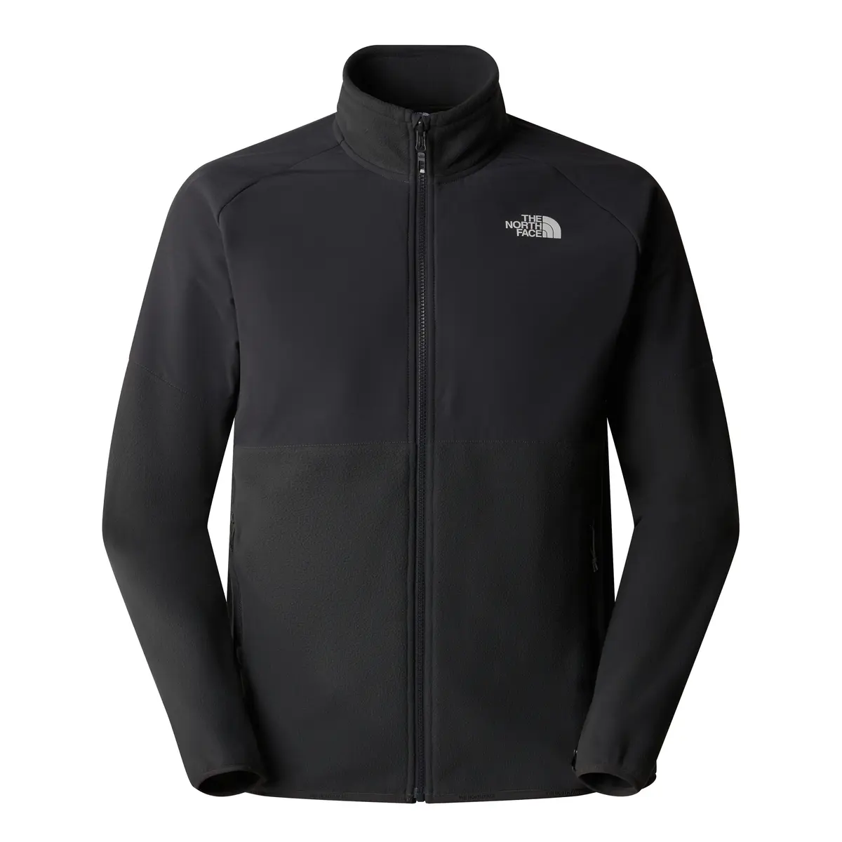 THE NORTH FACE HEAVY FLEECE FULL ZIP GLACIER MEN - Asphalt Grey – immagine 1 di 5