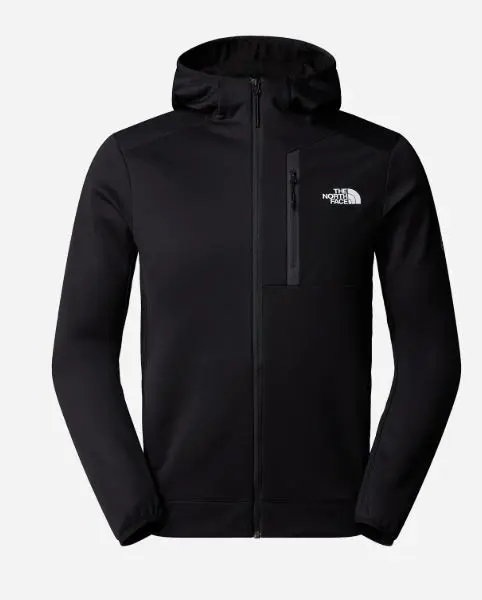 THE NORTH FACE MOUNTAIN ATHLETICS FLEECE MIT KAPUZE UND REISSVERSCHLUSS HERREN - Tnf Black – immagine 1 di 2