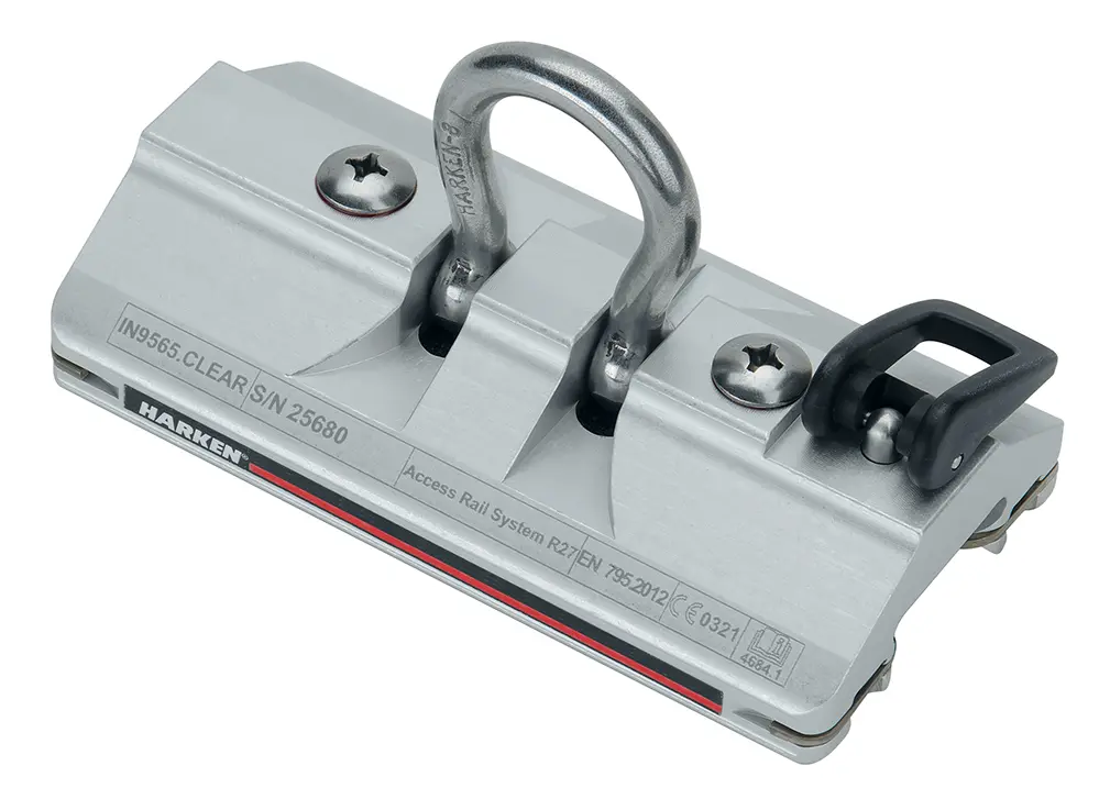 CHARIOT SIMPLE HARKEN POUR RAIL R27 AVEC BUTÉE