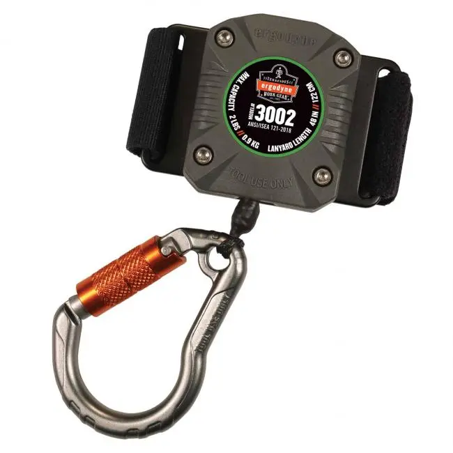 ERGODYNE SQUIDS 3002 GRAY RETRACTABLE – immagine 1 di 9