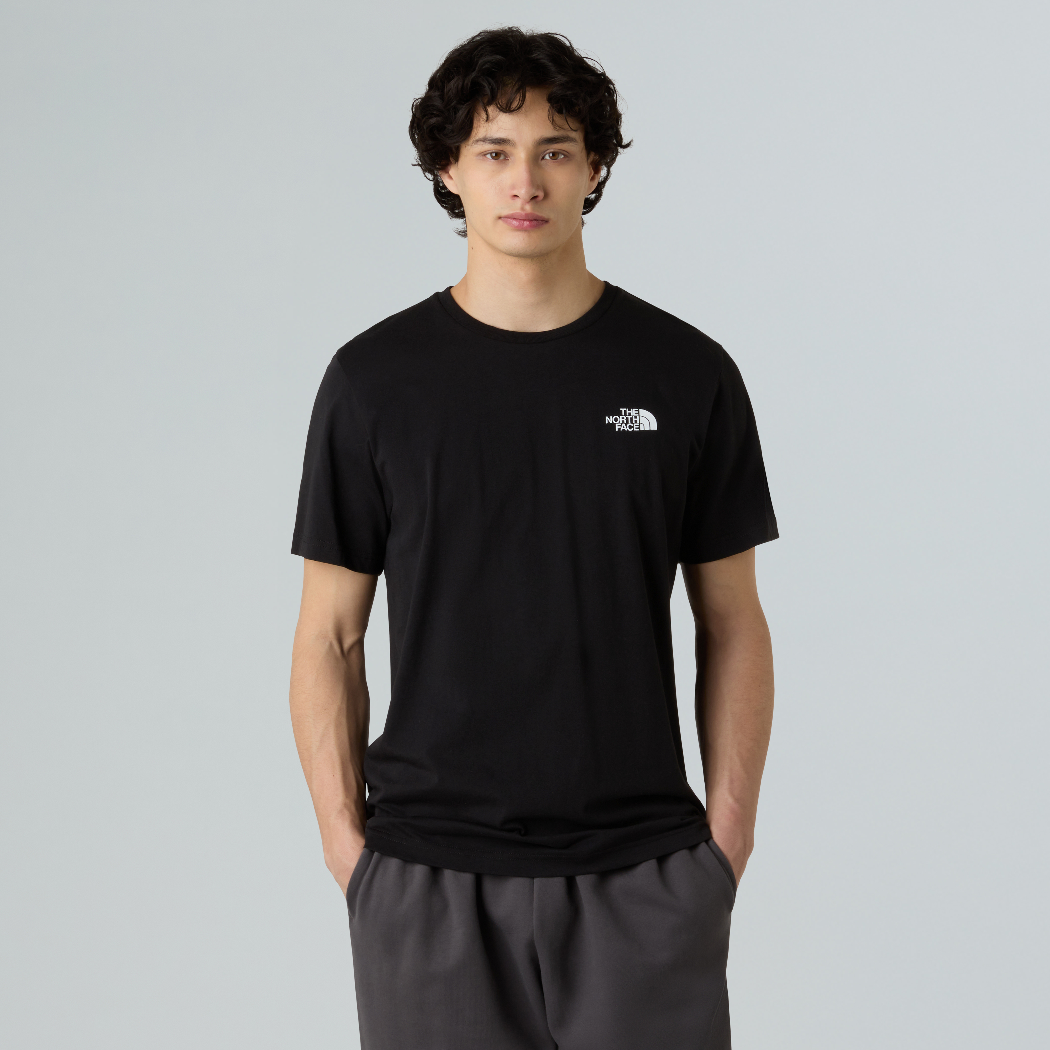 THE NORTH FACE T-SHIRT MOUNTAIN SKETCH UOMO - Tnf Black