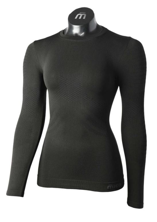 MICO MAGLIA GIROCOLLO MANICA LUNGA DONNA - EXTRA DRY SKINTECH
