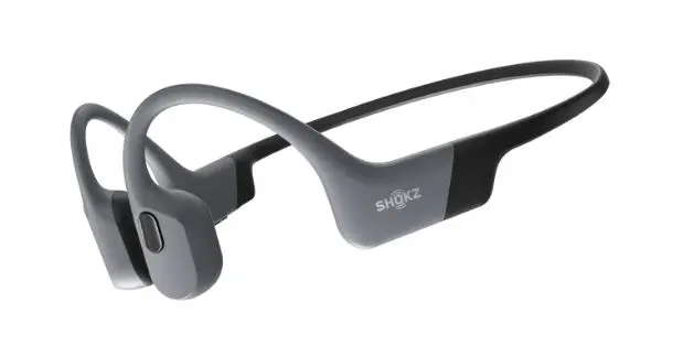 AURICULARES DE CONDUCCIÓN ÓSEA SHOKZ OPENSWIM PRO - GRIS – immagine 1 di 5