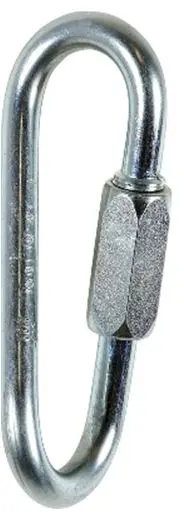 CT ESLABÓN RÁPIDO TWIST STEEL 08 RETORCIDO 90° GALVANIZADO – immagine 1 di 2