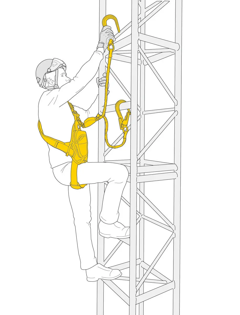PETZL ABSORBICA-Y FALL ARREST KIT