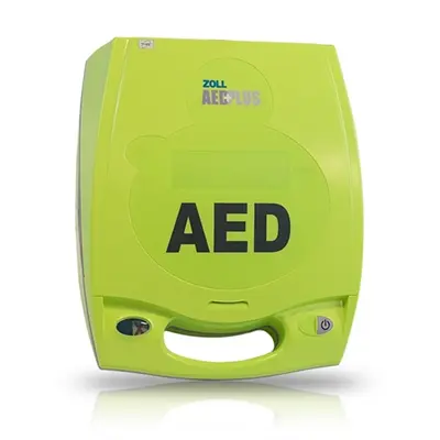 ZOLL DEFIBRILLATORE AED PLUS CON CPR STAT• PADZ E PEDI• PADZ II (ERC 2021)