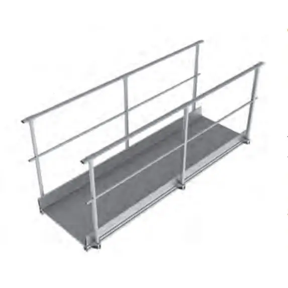 SOMAIN WALKWAY WITH DOUBLE HANDRAIL