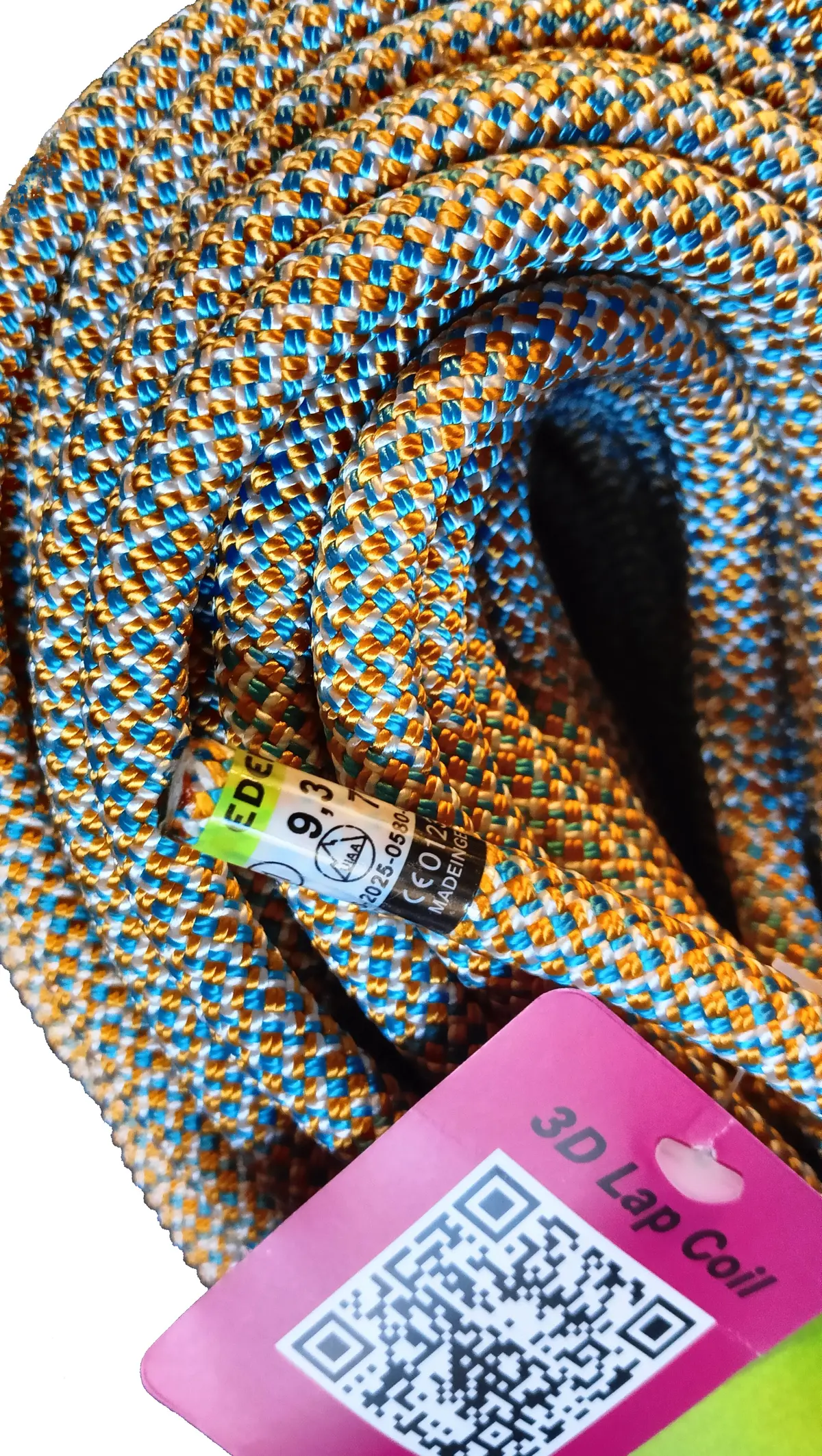 EDELRID SE ETERA 1.0 9.3MM - Orange/Icemint