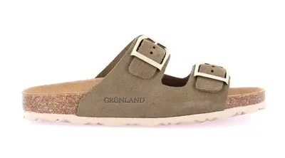 GRUNLAND CIABATTA DA DONNA A DOPPI FASCIA - SARA Oliva - Donna