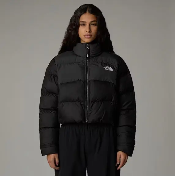 THE NORTH FACE SAIKURU WOMEN'S CROP JACKET - Tnf Black – immagine 1 di 9