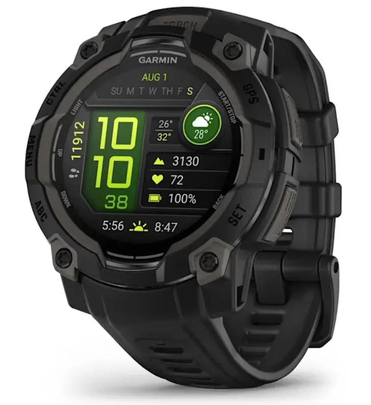 GARMIN INSTINCT 3 AMOLED - Negro – immagine 1 di 10