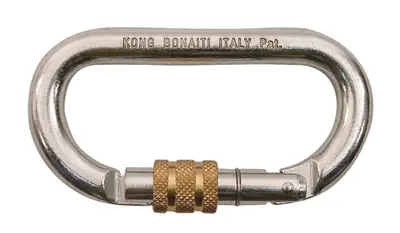 KONG OVAL STEEL CLASSIC CARABINER