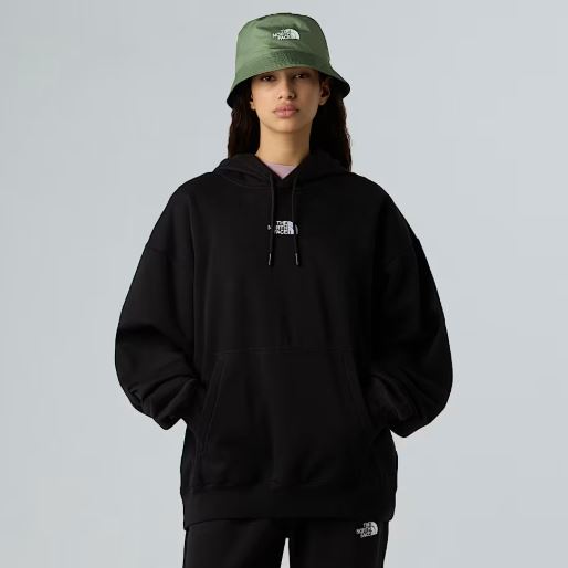 THE NORTH FACE FELPA CON CAPPUCCIO ESSENTIAL DA DONNA - Tnf Black