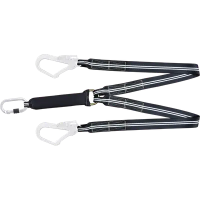KRATOS SAFETY GURT-BY-LANYARD MIT FLAMMHEMMENDEM ENERGIEAUFNEHMER
