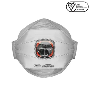 JSP MASCHERINA SPRINGFIT 435ML FFP3 con valvola Typhoon ™ - CONFEZIONE SINGOLA.