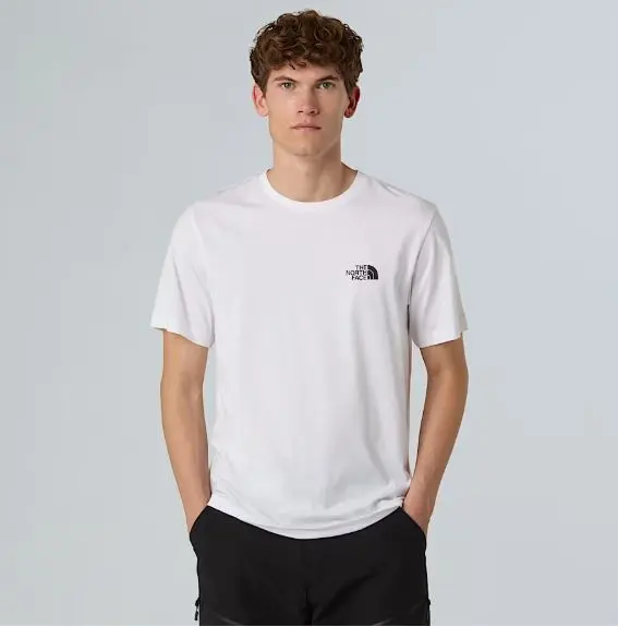 THE NORTH FACE SIMPLE DOME HERREN T-SHIRT - Tnf White – immagine 1 di 7