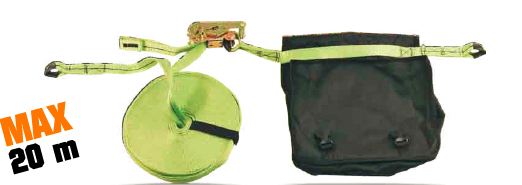 KONG LINEA VITA TESSILE 20 METRI CON BORSA – immagine 1 di 3