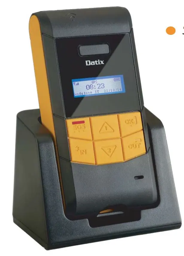 DATIX WI-TRAK PRO 3G GERÄT ZUR SICHERHEITSVERWALTUNG VON ISOLIERTEN ARBEITERN – immagine 1 di 3