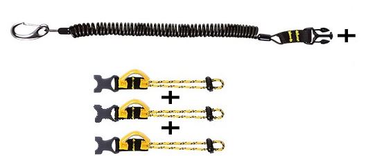 BEAL AIR LEASH CORDINO PORTAMATERIALE ESTENDIBILE
