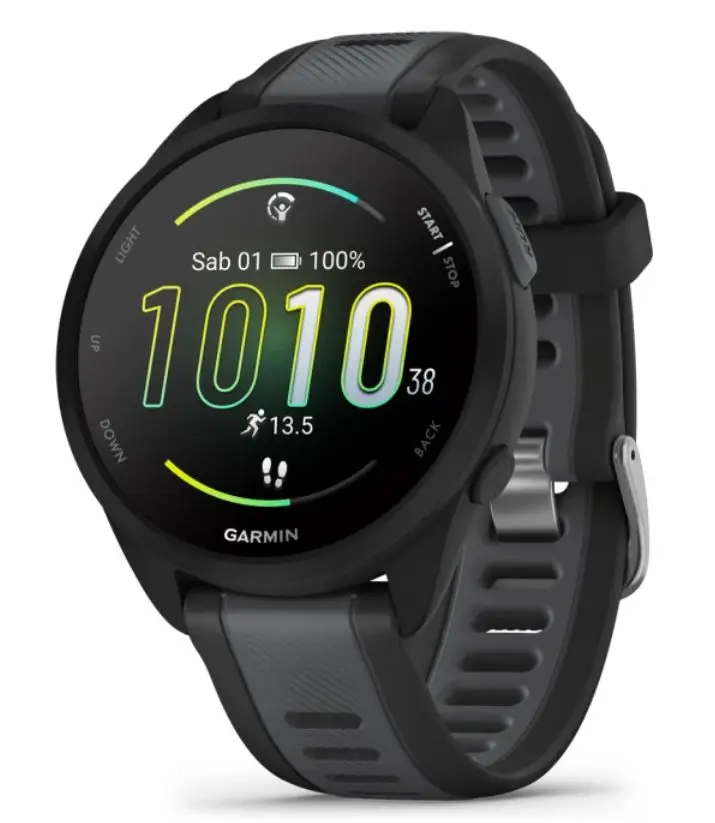 GARMIN FORERUNNER 165 - Schwarz/Schiefergrau – immagine 1 di 5