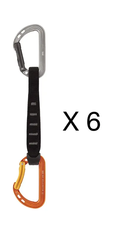 PETZL SPIRIT EXPRESS Confezione 6 Rinvii